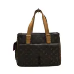 LOUIS VUITTON 路易威登 托特包 老花MONOGRAM M51162 棕色 PVC 日本直送 二手