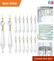 K9 Grade 15pcs Crystal Suncatcher Prisms - Durable and Elegant Light Reflections