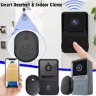 Wireless WiFi Video Doorbell Smart Phone Door Ring Intercom Camera Security