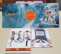 在飛比找Yahoo奇摩拍賣-7-11運費0元優惠優惠-台灣正版 S.H.E PLAY CD+DVD+自拍手札手冊 