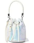 Marc Jacobs The Micro Women Iridescent Sequin Detachable Strap Bucket Bag JDM450