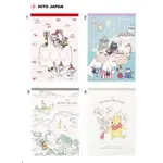 日本製 日本進口 正版 迪士尼 小熊維尼 維尼 嚕嚕米 MOOMIN  MEMO A6 便簽 便條紙