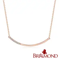 在飛比找蝦皮商城優惠-【BRILLMOND JEWELRY】輕珠寶微笑18K玫瑰金