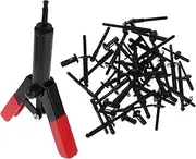 Luxshiny 1 Set Cars Plastic Rivet Shooter Kits Automotive Blind Rivet Installation Tool Accessories for Door Panels Fastening Repairs Supplies