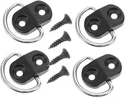 Sosoport 2 Sets Car Trunk Cargo Net Hooks Heavy Duty Tie Down Anchors for Truck Bed Fast Installation Durable and Material Prevents Sliding and Collision Your Vehicle