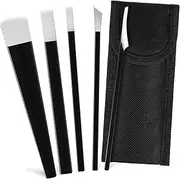minkissy Foot Scraper Set Tools Cuticle Remover Tool Kit for Callus Removal Skin Scraper Professional