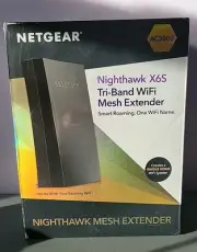 NETGEAR EX8000100NAS Nighthawk X6S AC3000 Tri-band Wi-Fi Range Extender - NEW