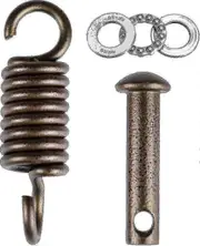 unbrand Hammock Chair Ultimate Hanging Kit Egg Hammock Chair Spring Pin Plug Hardware- 500lb Hammock Chair Hanging Kit For Hanging Basket Chairs Ha...