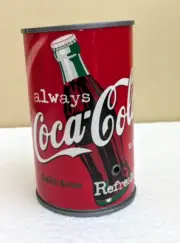 NEW VINTAGE 1998 COCA COLA COKE TALKING CAN SAVINGS Piggy BANK