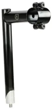 Velo Orange Quill Stem - 31.8mm Clamp, 22.2-24tpi Quill, 100mm, Black
