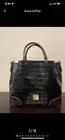 Dooney Bourke Oakdale Crocodile Embossed Brenna Bag Black NWTS $398 GORGEOUS ❤️