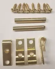 Brass Mirror Mount Friction Hinge - Support Rear picture art frame fancy