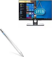 BoxWave Dell P2418HT (23.8") Stylus Pen, Active Stylus with Ultra Fine Tip for Dell P2418HT (23.8") - Metallic Silver