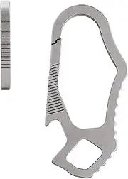 Titanium Carabiner | Portable Car Key Accessories,Portable Car Key Holder Clip, Outdoor Carabiner for Purse