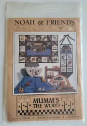 Debbie Mumm NOAH and FRIENDS Quilt Pattern 1991 Paper Pattern