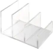 Acrylic Mini Desktop File Collator, Clear, 4.75” x 6.756” x 4”