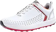 [PENXZT] Men's Waterproof Golf Shoes Casual Spikeless Golf Sneakers Comfortable Non-Slip Large Size Plus Size,A,7