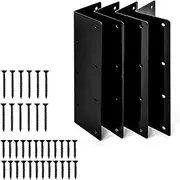 4X Sturdy Corner Brackets for Raised Garden Beds Set of 4 Raised Garden Bed Corner Brackets Metal Garden Corner Brackets