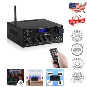 Versatile KS-33BT Mini Audio Amplifier - Karaoke Function & Multiple Inputs