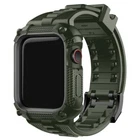 For Apple Watch Ultra 2 Series 9 8 7 Band+Case 40/41/44/45/49Mm Rugged With Case