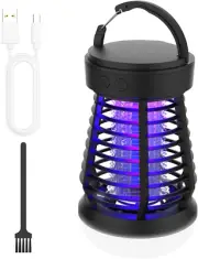 2 in 1 Rechargeable Bug Zapper & Camping Lantern, Second Generation Outdoor Mosq