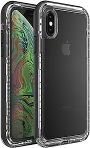 LifeProof Next Series Case for iPhone Xs & iPhone X - Non-Retail Packaging - Black Crystal