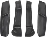 ATATHXHQay Car Door Side Storage Box Front Rear Side TPE Door Storage Organizer Tray Interior Accessories Compatible for Tesla Model 3 Y 2021-2023(4Pcs for MY)