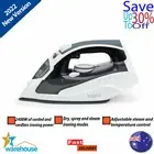 Corded & Cordless Steam Iron Ironing Multifunction Garment Steamer Press 2400W