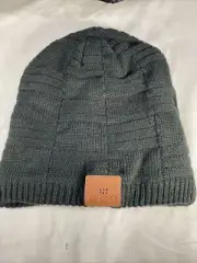 Bluetooth Winter Cap Hat Black Hands free work out exercise Running