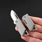 Stainless Steel Mini Pocket Folding Knife Sharp