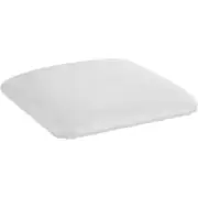 4 PACK White Vinyl Seat Cushion For Cafe Style Metal Restaurant Barstool Chairs