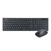 Bonelk KM-314 Slim 2.4Ghz Wireless Keyboard/Mouse Combo For Desktop/Laptop Black