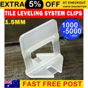 600-4000x Tile Leveling System Clips Levelling Spacer Tiling Tool Floor Wall AU