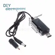USB Tester Digital Display USB Power Converter Booster 5V 9V/12V USB to DC US