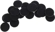 DECOMELODY Self-Adhesive Ceiling Hooks 20pcs Hook Loop Tape Mounting Strips Anti-Slip Tape for Home Office School