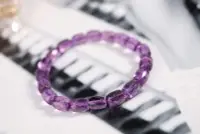 在飛比找Yahoo!奇摩拍賣優惠-招智慧紫水晶手鍊 晶體乾淨 16克/7.3mm 【綠幽靈水晶