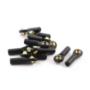 12Pcs Remote Control Car Tie Rod Ends Brass Ball Link 3x2.5x27mm