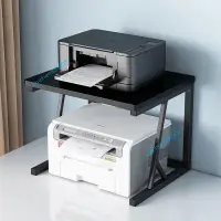 在飛比找蝦皮購物優惠-辦公桌面收納置物架 印表機收納架 桌面增高架 桌面置物架 印