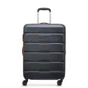 Securitech By Delsey Citadel 65cm Medium Exp Hardsided Luggage - Black