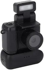 Small Digital Camera - 1080P Vintage Kids Camera, Mini Keychain Camera with LED Flash Light, Thumb Sized, Compact Camera for Teens,Boys,Girls