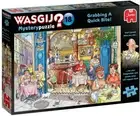 Jumbo, Wasgij, Mystery 18 - Grabbing a Quick Bite, Jigsaw Puzzles for Adults, 1,