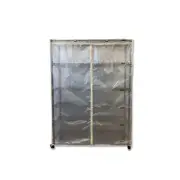 Storage Shelving Unit Cover, fits racks 36"W x 14"D x 54"H all see through mesh