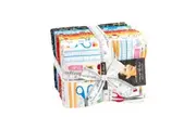 Moda Back to School Fat Quarter Bundle Fabric by Stacy Iest Hsu Quilting Sewing