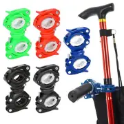 2X Walking Stick and Crutch Holder for Wheelchair, Frames and Wheeled Walker UK