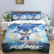 v119 Bed Sheets Cartoon Game Animals Patterns Comforter Bedding Set,Duvet Cover Bed Set Quilt Cover Pillowcase,King Queen Size Bedding Set 3-Piece Bed