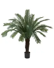 Nearly Natural 5ft Indoor/Outdoor UV-Resistant Cycas Tree