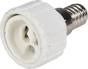 Lyyt | Lamp Socket Converter | E14 to GU10 Fitting | Edison to Halogen GU10 Adapter | Light Bulb Socket Converter | Lamp Bulb Adapter for LED, Halogen, CFL | UK Standard