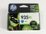 HP 935XL Ink Cartridge, Cyan, Sealed.