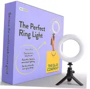 The Perfect 5-inch Portable Ring Light with Stand, Premium Photo and Video