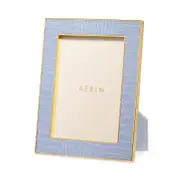 Aerin Classic Croc Leather Frame, 5 x 7